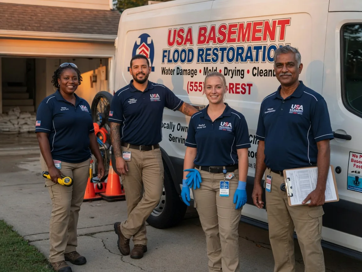 Basement Flood Cleanup company in Larimer, PA